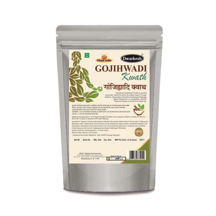 Dwarkesh Gojihwadi Kwath 100gm (Pack of 2)